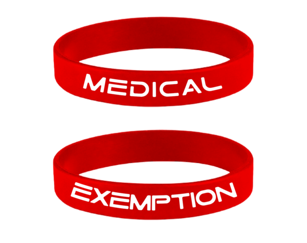 Religious Exemption Wristband