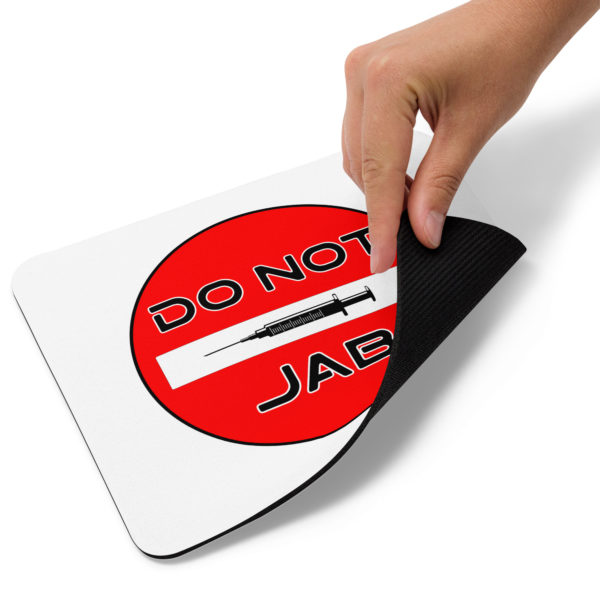 DO NOT JAB Mouse pad